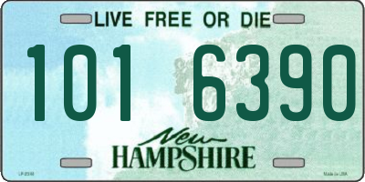 NH license plate 1016390
