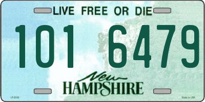 NH license plate 1016479