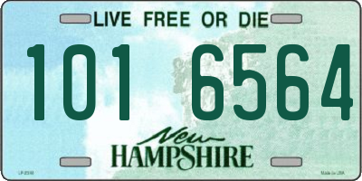 NH license plate 1016564