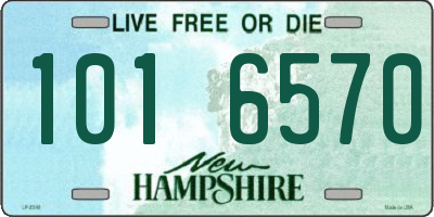 NH license plate 1016570