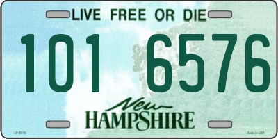 NH license plate 1016576