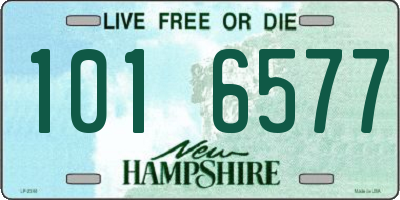 NH license plate 1016577