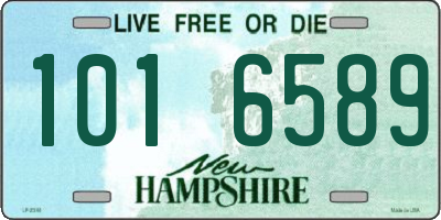 NH license plate 1016589