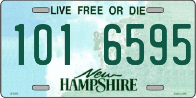 NH license plate 1016595