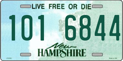 NH license plate 1016844