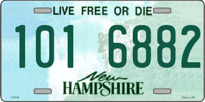 NH license plate 1016882