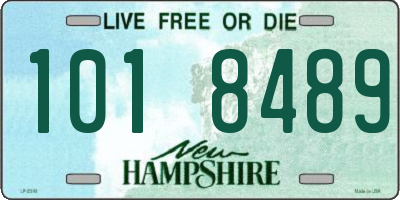 NH license plate 1018489