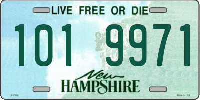 NH license plate 1019971