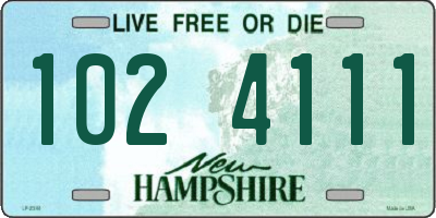 NH license plate 1024111