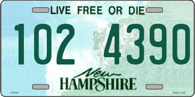 NH license plate 1024390