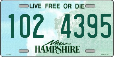 NH license plate 1024395