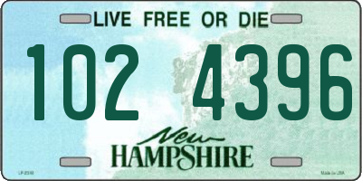 NH license plate 1024396
