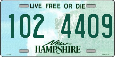 NH license plate 1024409