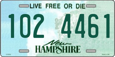 NH license plate 1024461