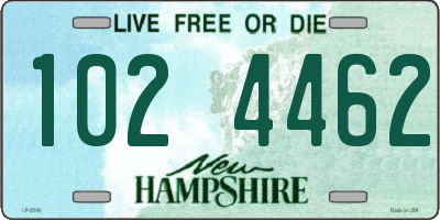 NH license plate 1024462