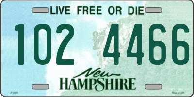 NH license plate 1024466