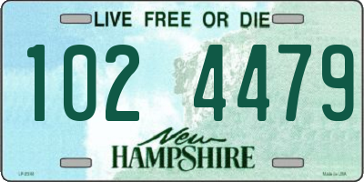 NH license plate 1024479