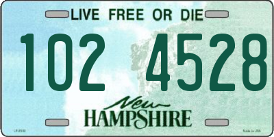 NH license plate 1024528