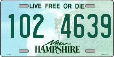 NH license plate 1024639