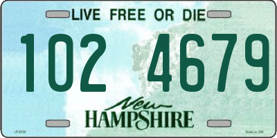 NH license plate 1024679