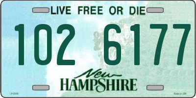 NH license plate 1026177