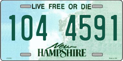 NH license plate 1044591