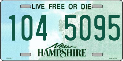 NH license plate 1045095