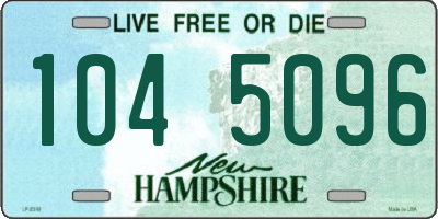 NH license plate 1045096