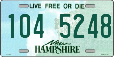 NH license plate 1045248