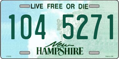 NH license plate 1045271