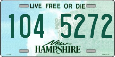 NH license plate 1045272
