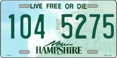 NH license plate 1045275