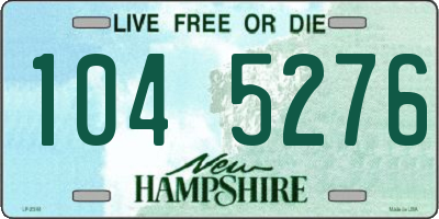 NH license plate 1045276