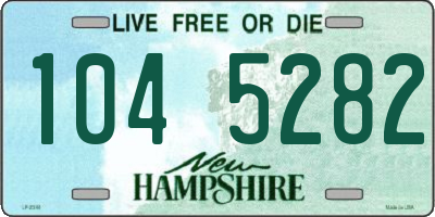 NH license plate 1045282