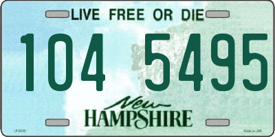 NH license plate 1045495