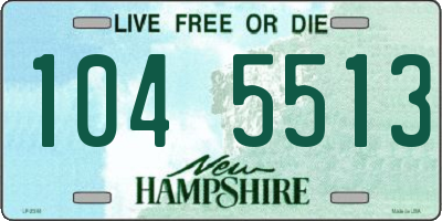 NH license plate 1045513