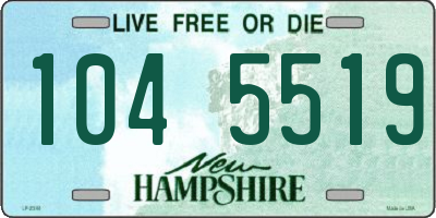 NH license plate 1045519