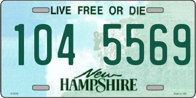 NH license plate 1045569