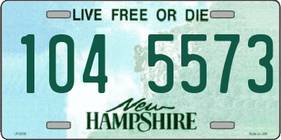 NH license plate 1045573
