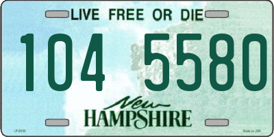 NH license plate 1045580
