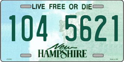 NH license plate 1045621