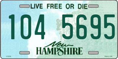 NH license plate 1045695