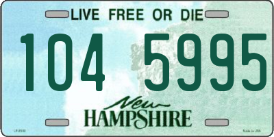 NH license plate 1045995