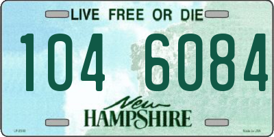 NH license plate 1046084