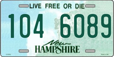 NH license plate 1046089