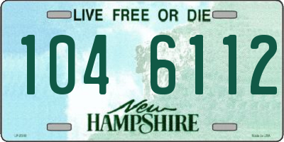 NH license plate 1046112