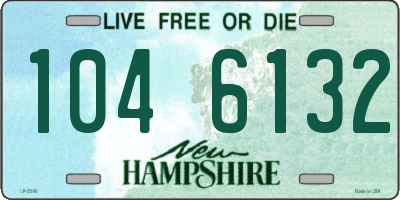 NH license plate 1046132