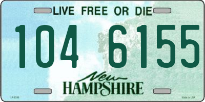 NH license plate 1046155