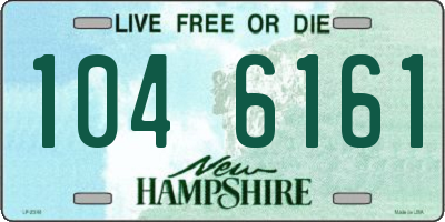 NH license plate 1046161
