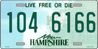 NH license plate 1046166